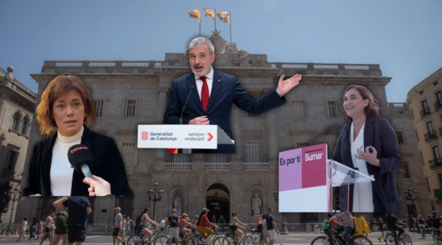 “El pacto de la burra” del PSC, ERC y Junts en el Ayuntamiento de Barcelona