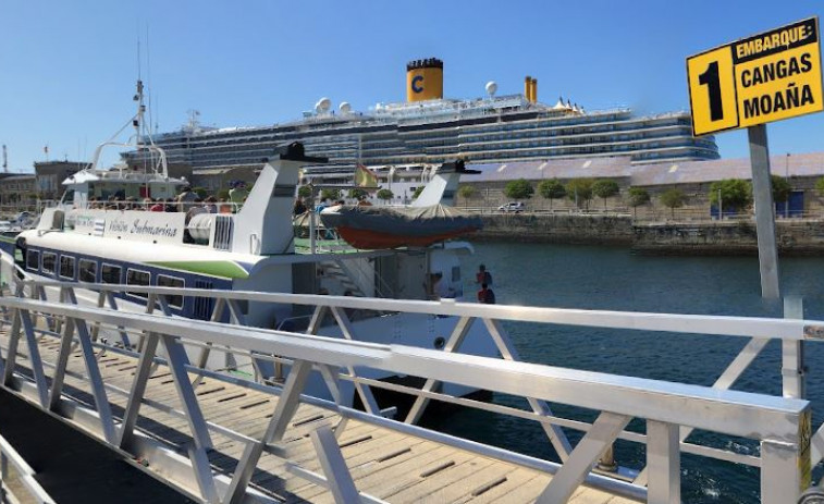 El cuerpo de una mujer aparece flotando en el embarcadero del Puerto de Vigo al Morrazo