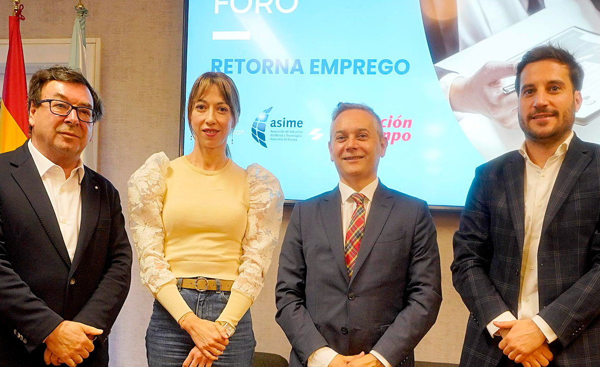 Image de un acto promocional del programa Reforma Cualifica Emprego de la Xunta