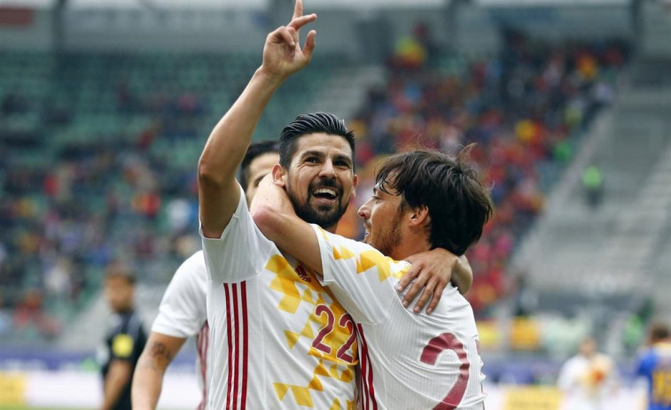 ​Nolito se estrena en la Eurocopa