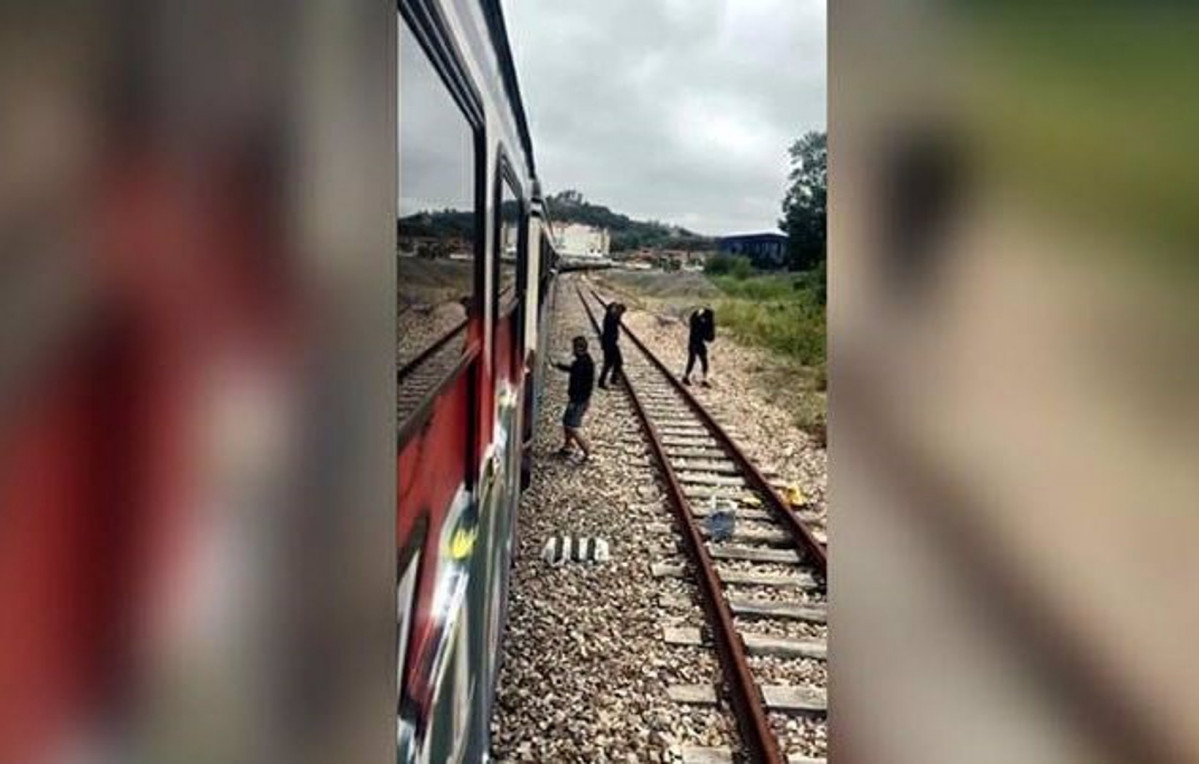 Grafiteros tren
