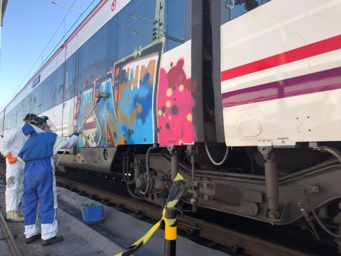 Limpieza trenes