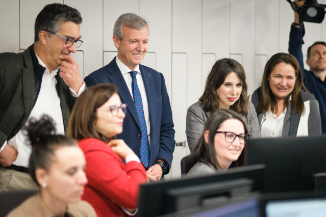 El presidente de la Xunta, Alfonso Rueda, avaló la labor de la empresa del Partenón como un gran baluarte del tejido industrial gallego, ya que 