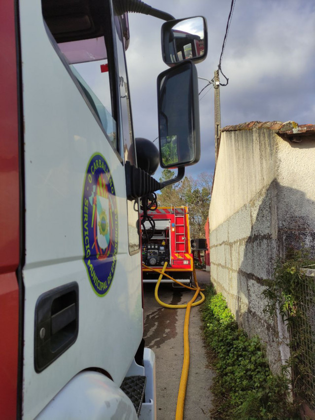 Camión del Servicio municipal de emergencias de O Carballiño.