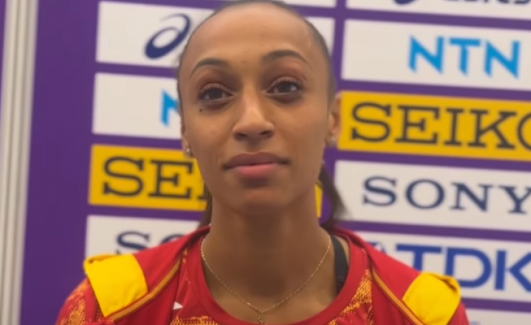 Ana Peleteiro, tras ganar otra medalla (vídeo): “Lo más emocionante fue ver a mis padres con ganas de llorar”
