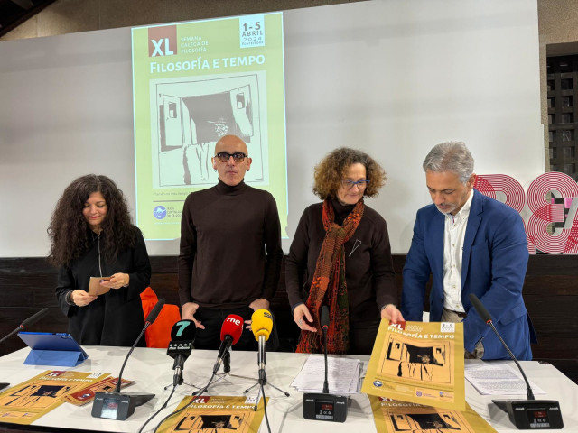 Fina Birulés, Arturo Leyte y Franco Berardi disertarán sobre 'El tiempo' en la XL Semana Galega da Filosofía