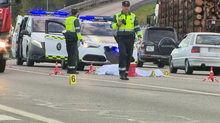 Atropello mortal en San Cibrao das Viñas: un camión arrolla a un peatón