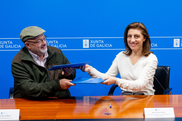 A vicepresidenta segunda e conselleira de Medio Ambiente, Territorio e Vivenda en funcións, Ángeles Vázquez, asinará un convenio de colaboración coa Federación Galega de Pesca e Cásting.  foto xoán crespo