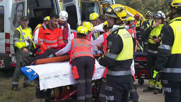 16 gallegos viajaban en el autobús del Imserso accidentado en Mallorca con 52 pasajeros a bordo