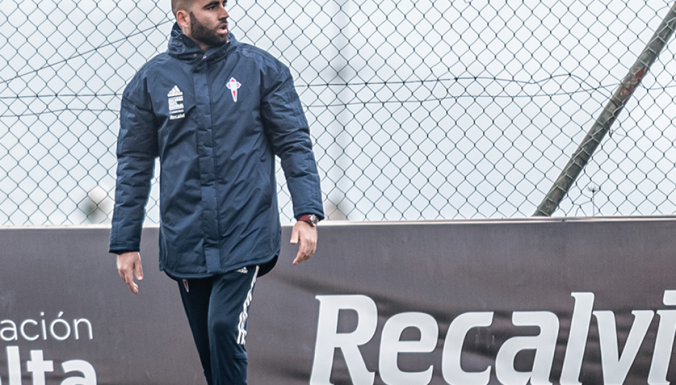 Claudio Giráldez en una foto del Celta