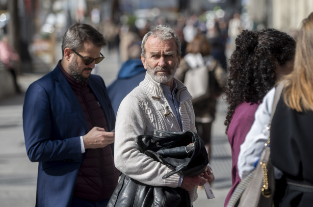 El director del Centro de Coordinación de Alertas del Ministerio de Sanidad, Fernando Simón, a su llegada al acto 'El día en que empezamos a vencer', en el Instituto Cervantes, a 13 de marzo de 2024, en Madrid (España).