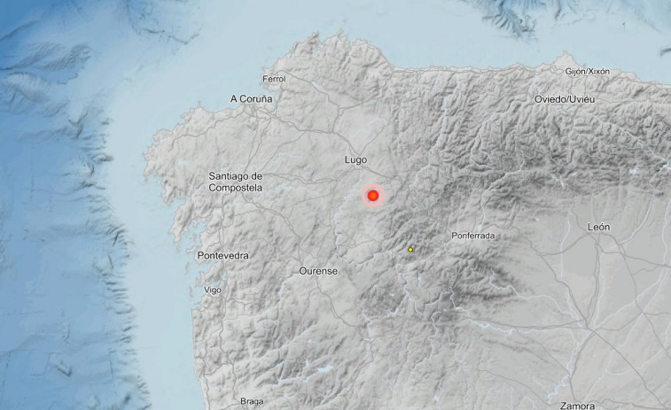 Segundo terremoto en Sarria en solo cinco días, aunque de mucha menor magnitud