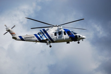 Archivo - Helicóptero 'Pesca II' de Gardacostas de Galicia.