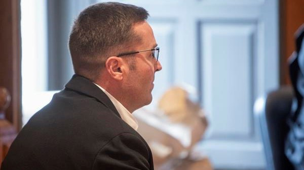 Josu00e9 Eirin al ser declarado culpable en una imagen de la CRTVG