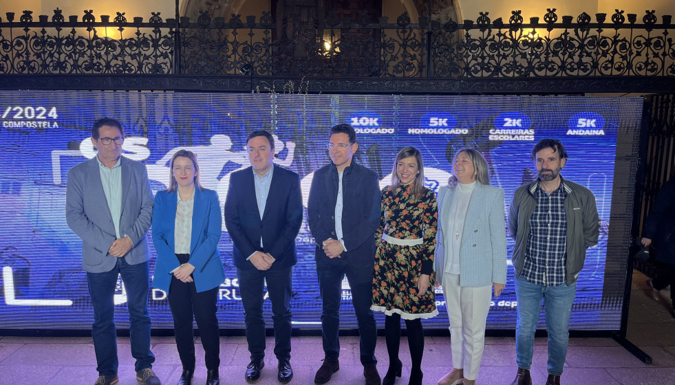 Presentación de la carrera 'Os 10.000 peregrinos'