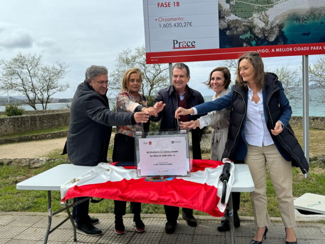 Ayuntamiento de Vigo y Diputación inician la obra de la humanización de Samil.