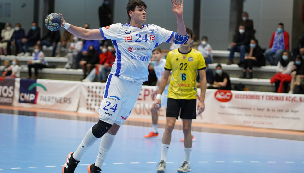 Daniel Virulegio Niño en una imagen de 2022 del Club Cisne de Balomano