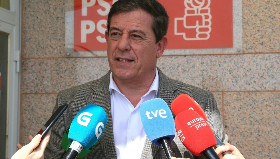 José Ramón Gómez Besteiro (PSdeG), en declaraciones a los medios.