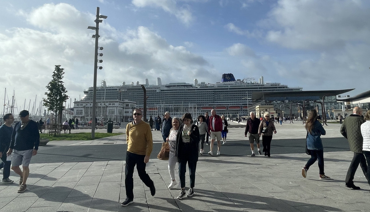 Crucero Arvia en el Puerto de A Coruña