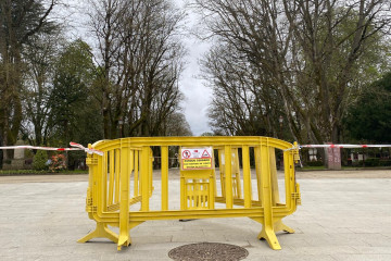 Parque cerrado en una imagen del Ayuntamiento de Lugo