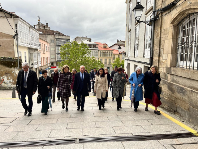 La subdelegada del Gobierno en Lugo participa en los actos en honor a la Virgen de Montserrat en Monforte de Lemos