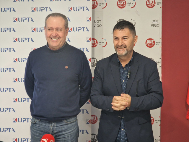 Imagen de Eduardo Abad este miércoles en Vigo.