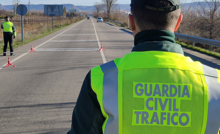 Herido un motorista tras ser arollado por un camión que se dio a la fuga en Ourense