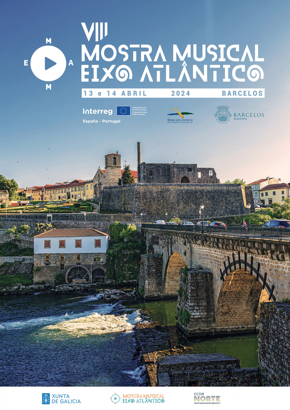 Cartel VIII Mostra Musical do Eixo Atlu00e1ntico