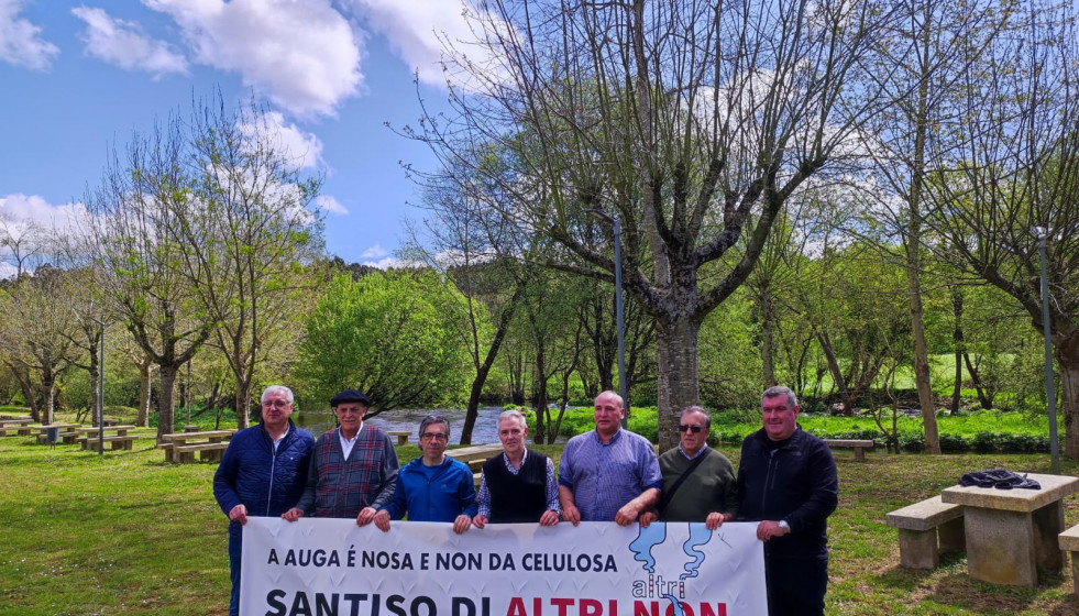 Alcaldes de la zona en la que tendría incidencia la factoría que Altri pretende instalar en Palas de Rei.