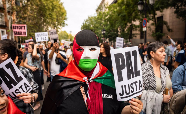 Protesta de 'Docentes con Palestina' este 12 de abril en colegios gallegos contra el 