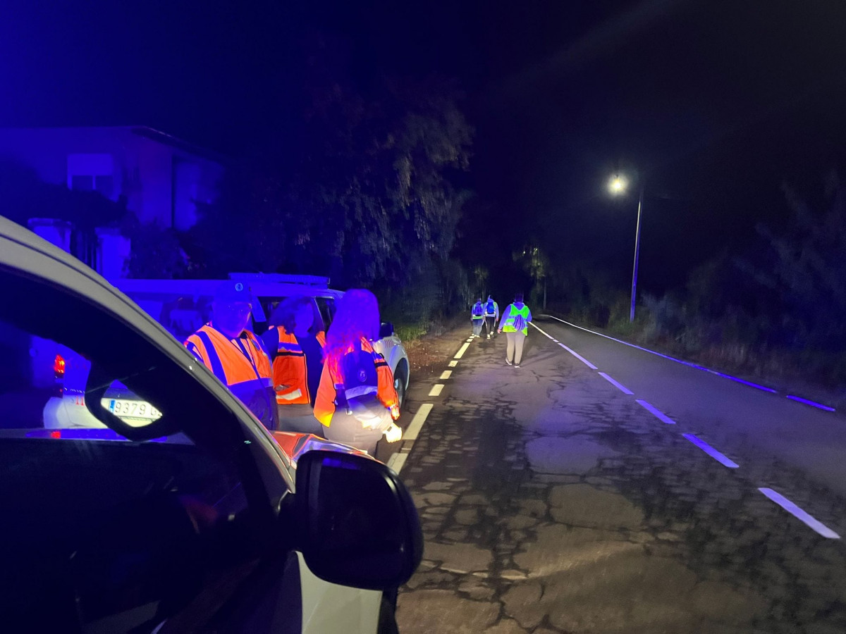 Foto de archivo de los miembros de Protecciu00f3n Civil de Veru00edn