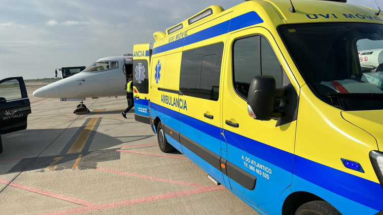 Escala el conflicto en las ambulancias de Vigo, con el 061 amenazando con sanciones a la concesionaria