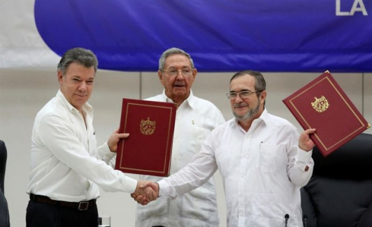 Las FARC abandonarán las armas en un máximo de 180 días después de firmar la paz