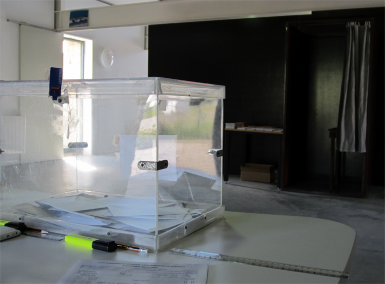 Un día ao outro lado da urna