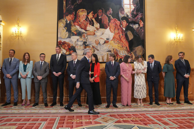 Toma de posesión conselleiros de nuevo gobierno de Galicia