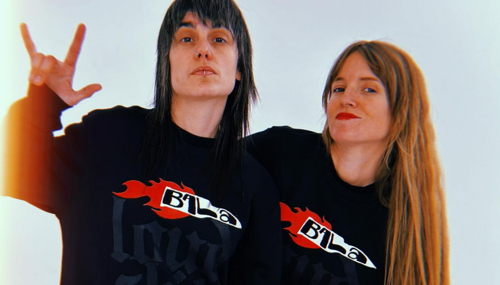 El duo coruñés de rock Bala en una imagen promocional
