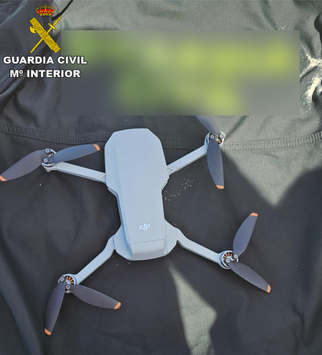 Dron interceptado