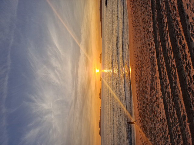 Imagen de una playa de Vigo.