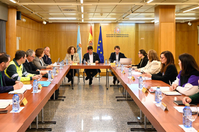 El director de la Axencia Galega de Infraestruturas, Francisco Méndez, participa este martes en la Comisión Autonómica de Tráfico e Seguridade da Circulación Viaria