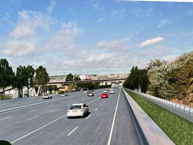 Así serán las nuevas sendas peatonales y carriles bici en Alfonso Molina, arteria de A Coruña