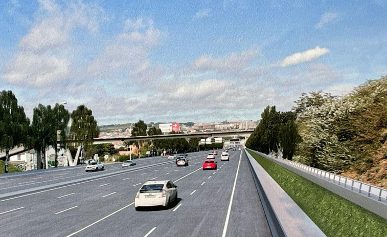 Así serán las nuevas sendas peatonales y carriles bici en Alfonso Molina, arteria de A Coruña