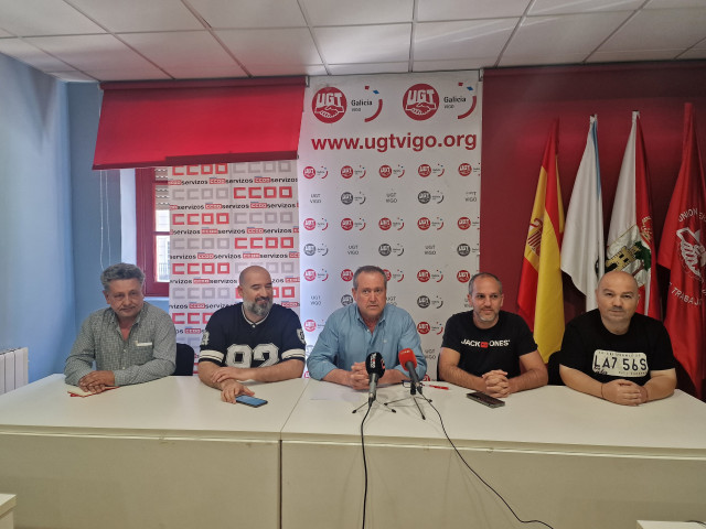 Imagen de la rueda de prensa de este jueves.