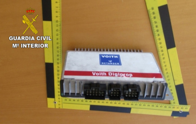 Centralita del camión