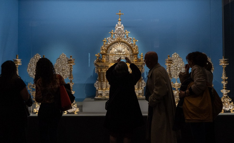 La muestra 'Tesouros Reais' atrae miles de visitantes a la cidade da cultura