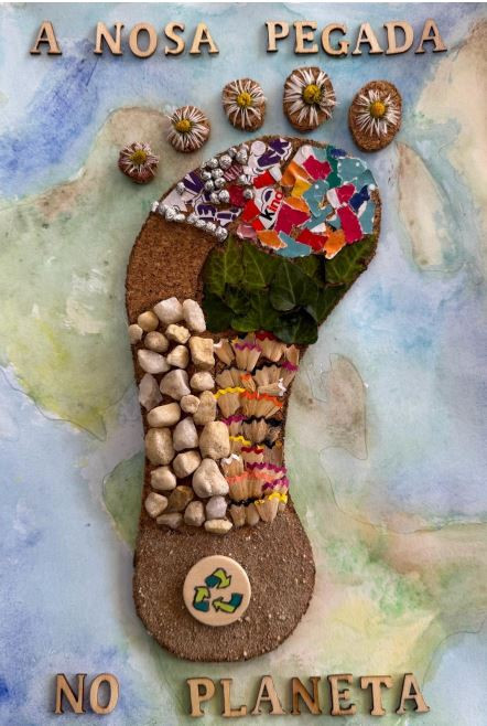 Cartel colexio Andrade Pontedeume