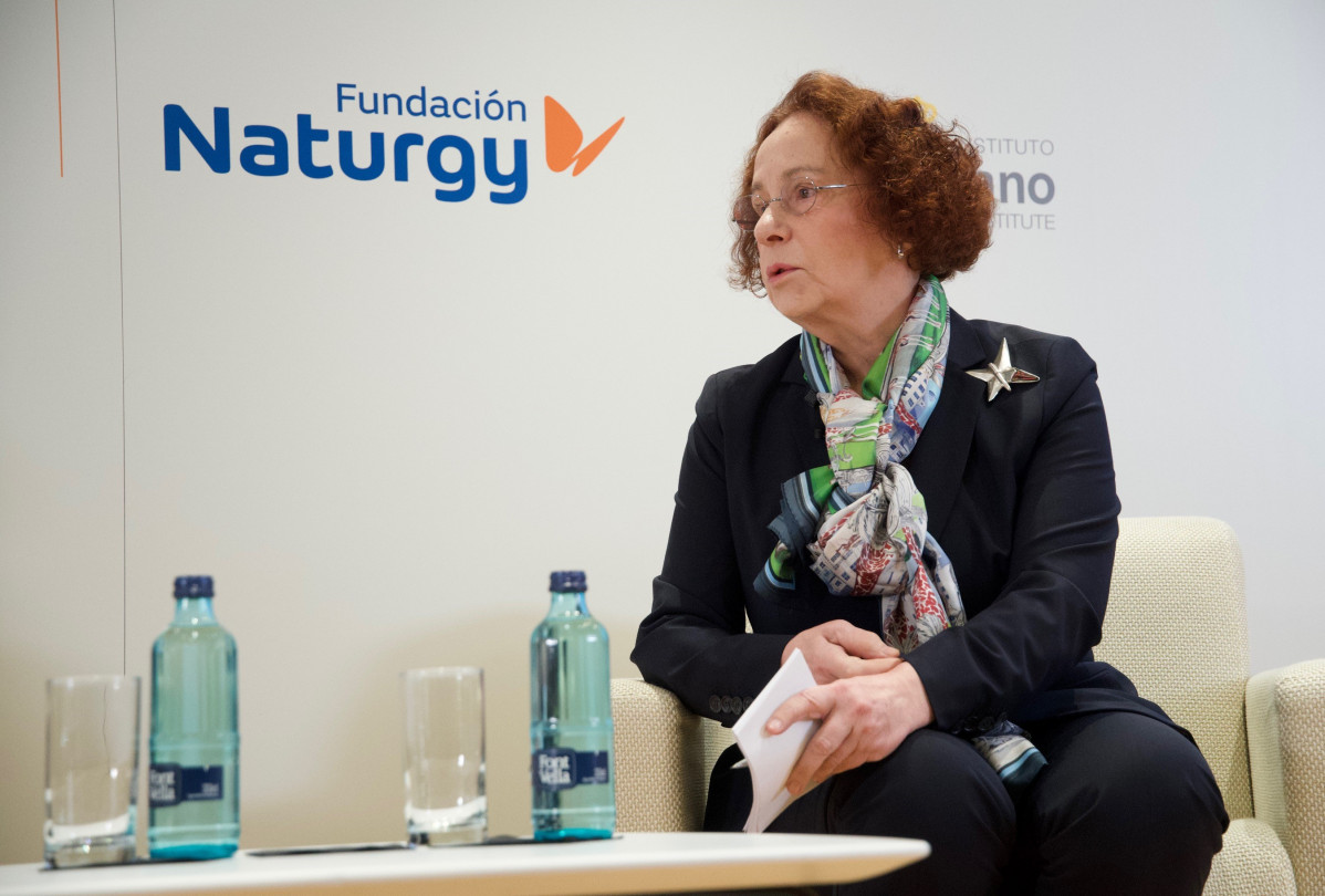 Ana Palacio en la jornada Sendas geopolu00edticas de la transiciu00f3n energu00e9tica