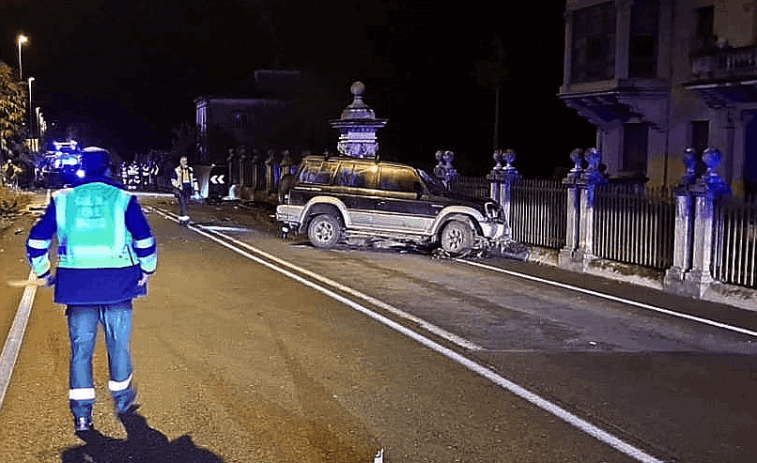 Un muerto y un herido grave al chocar su turismo contra un todotereno en Landrove, Viveiro
