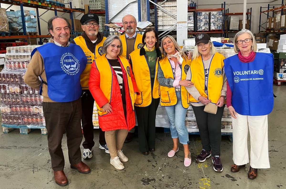 Voluntarios del Banco de Alimentos FESBAL en A Coruu00f1a
