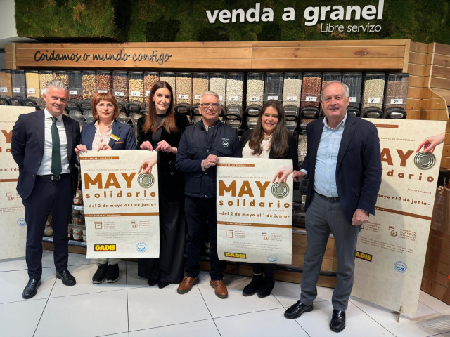 Presentación del 'Mayo Solidario' de Gadisa.