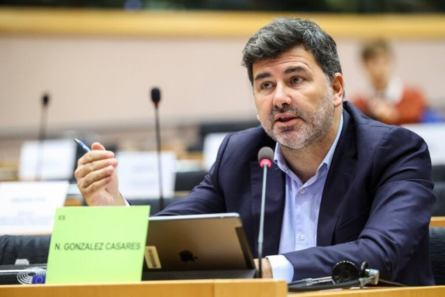 Archivo - El eurodiputado gallego del PSdeG Nicolás González Casares